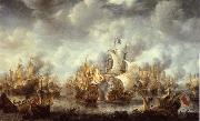 REMBRANDT Harmenszoon van Rijn The Battle of Ter Heide,10 August 1653 France oil painting artist